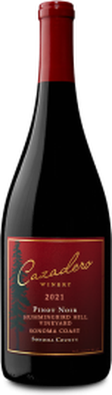 2021 Hummingbird Hill Pinot Noir bottle